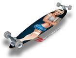 Janelle Pin Up Girl - Decal Style Vinyl Wrap Skin fits Longboard Skateboards up to 10"x42" (LONGBOARD NOT INCLUDED)