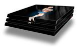 Vinyl Decal Skin Wrap compatible with Sony PlayStation 4 Pro Console Janelle Pin Up Girl (PS4 NOT INCLUDED)