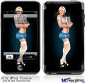 iPod Touch 2G & 3G Skin - Janelle Pin Up Girl
