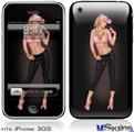 iPhone 3GS Skin - West Side Diva Pin Up Girl