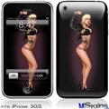 iPhone 3GS Skin - Leti Pin Up Girl