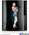 Sony PS3 Skin - Janelle Pin Up Girl