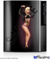 Sony PS3 Skin - Leti Pin Up Girl