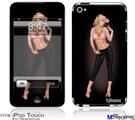 iPod Touch 4G Decal Style Vinyl Skin - West Side Diva Pin Up Girl