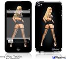 iPod Touch 4G Decal Style Vinyl Skin - Stella Rock Pin Up Girl