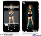 iPod Touch 4G Decal Style Vinyl Skin - Star Pin Up Girl