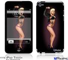 iPod Touch 4G Decal Style Vinyl Skin - Leti Pin Up Girl