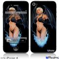 iPhone 4 Decal Style Vinyl Skin - Earthly Possesion (DOES NOT fit newer iPhone 4S)