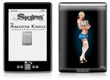 Janelle Pin Up Girl - Decal Style Skin (fits 4th Gen Kindle with 6inch display and no keyboard)