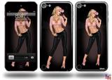 West Side Diva Pin Up Girl Decal Style Vinyl Skin - fits Apple iPod Touch 5G (IPOD NOT INCLUDED)