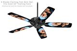 Earthly Possesion - Ceiling Fan Skin Kit fits most 52 inch fans (FAN and BLADES SOLD SEPARATELY)