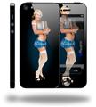 Janelle Pin Up Girl - Decal Style Vinyl Skin (fits Apple Original iPhone 5, NOT the iPhone 5C or 5S)