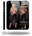 West Side Diva Pin Up Girl - Decal Style Vinyl Skin (fits Apple Original iPhone 5, NOT the iPhone 5C or 5S)