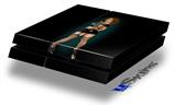 Vinyl Decal Skin Wrap compatible with Sony PlayStation 4 Original Console Star Pin Up Girl (PS4 NOT INCLUDED)