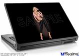 Laptop Skin (Large) - West Side Diva Pin Up Girl