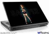 Laptop Skin (Large) - Star Pin Up Girl