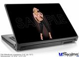 Laptop Skin (Medium) - West Side Diva Pin Up Girl