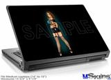 Laptop Skin (Medium) - Star Pin Up Girl