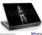 Laptop Skin (Small) - Star Pin Up Girl