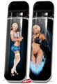 Skin Decal Wrap 2 Pack for Smok Novo v1 Janelle Pin Up Girl VAPE NOT INCLUDED