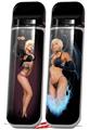 Skin Decal Wrap 2 Pack for Smok Novo v1 Leti Pin Up Girl VAPE NOT INCLUDED