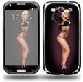 Leti Pin Up Girl - Decal Style Skin (fits Samsung Galaxy S III S3)